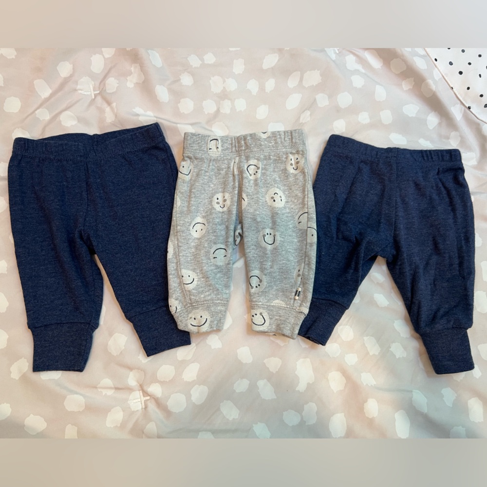 Carter's Blue and Gray Sweatpants for Casual Comfort